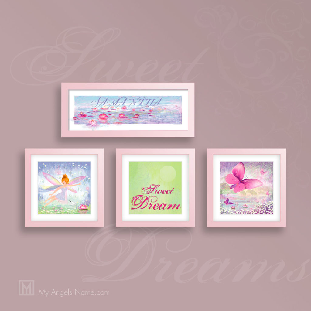 Personalized name art my angels name