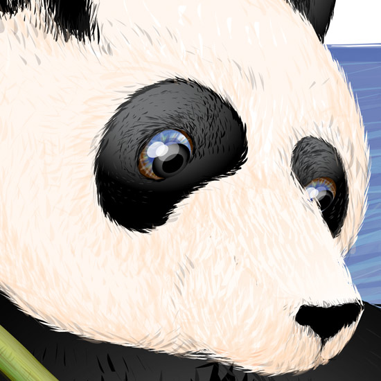 Panda-Personalized Baby Name Art