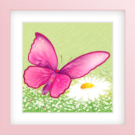 Butterfly-Nursery Art