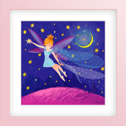 Star Collector-Girls Wall Art