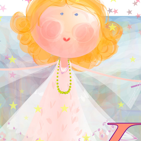 Wishing Fairy-Personalized nursery art
