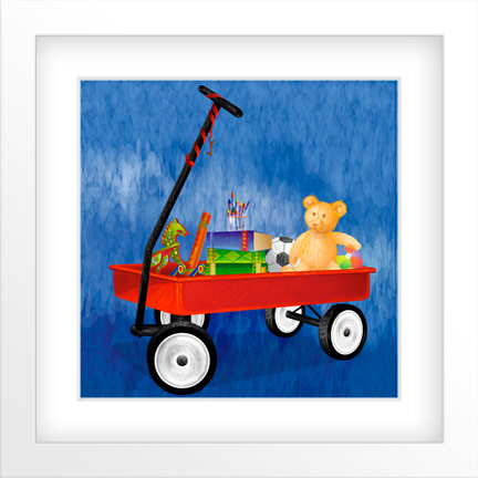 Baby Wagon-Kids Wall Art