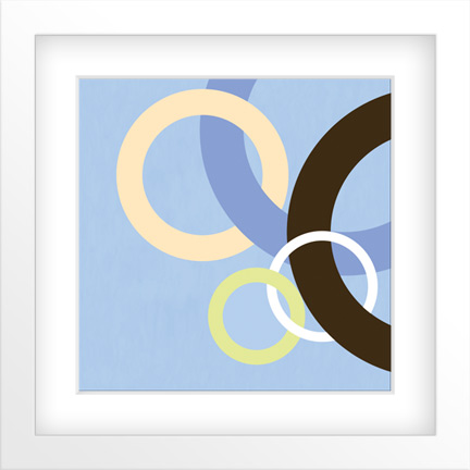 Blue Circle-Kids Wall Decor