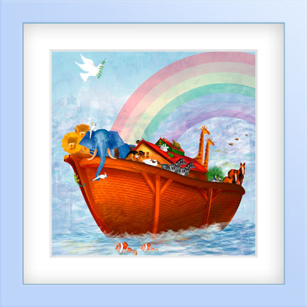 Noah's Ark Baby Art