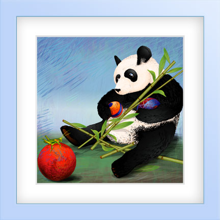 Panda-Boys Wall Art