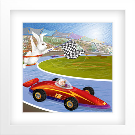 Race Car-Wall Art Gift