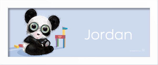 Baby Panda Name Art