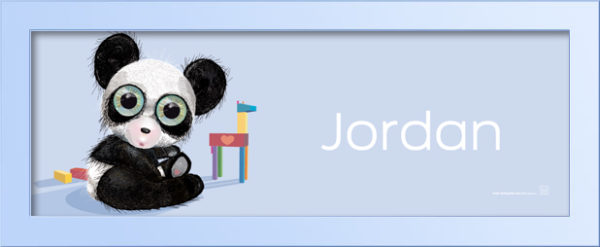 Baby Panda Name Art